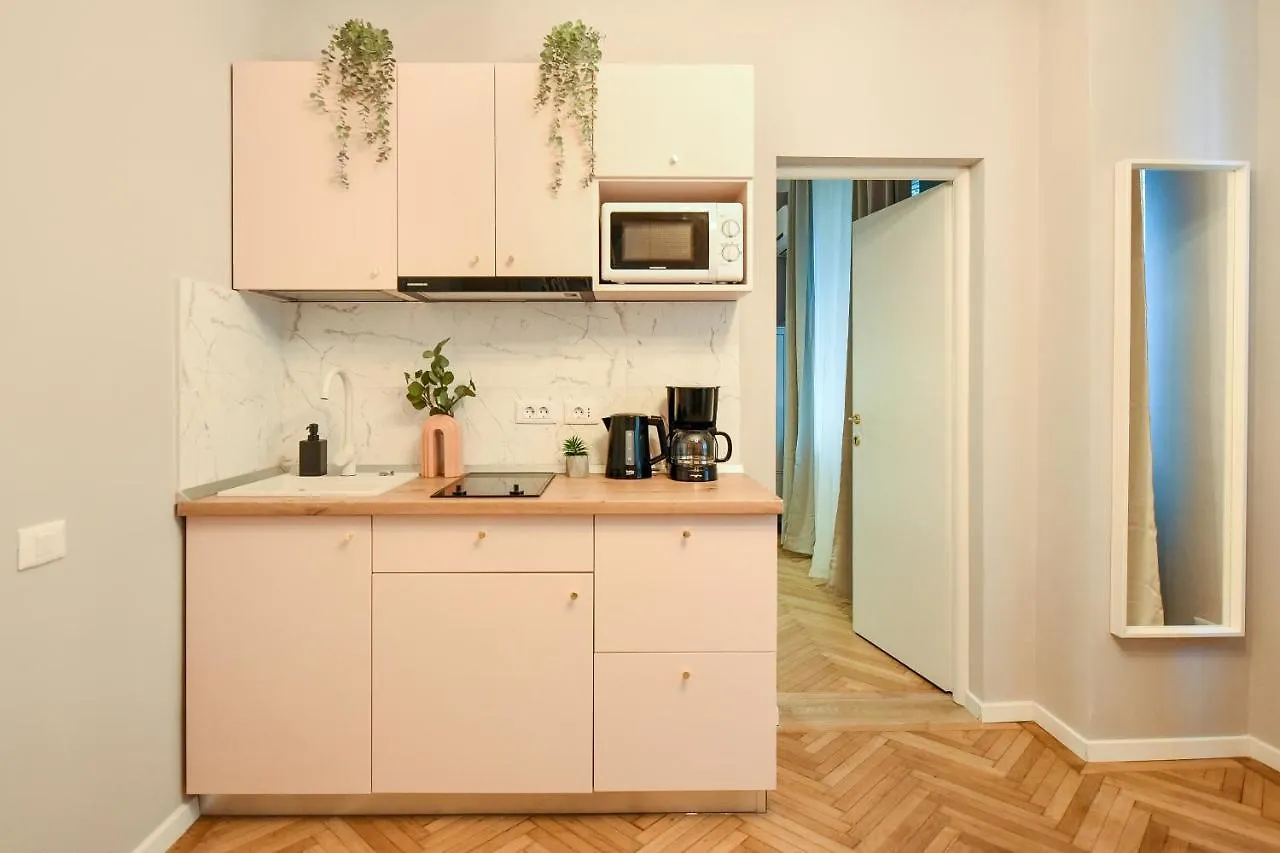 The Rose Gold - Cinema Studio Near Radisson Apartment Bucharest